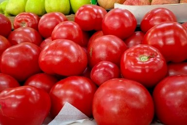 Томаты вымахали выше забора: 3 сорта-гиганта, которые слаще меда и не боятся жары фото автора