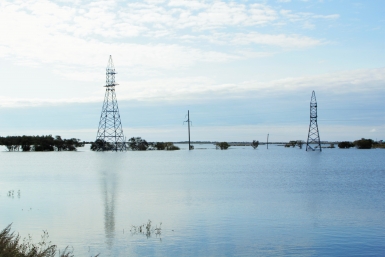 ЛЭП, энергетика, паводок ДРСК ЕАО