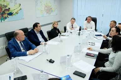 Совещание в мэрии по транспорту Станислав Телеховец