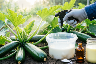 Хитрый раствор для кабачков в мае: работает на 100% — такого урожая вы еще не видели