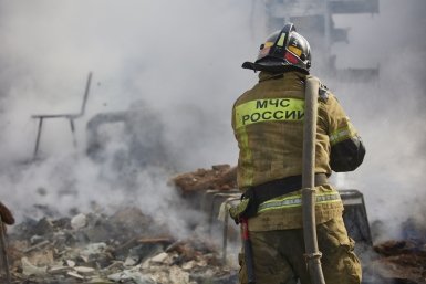 Эксперты выясняют причины пожара Дмитрий Осипчук, ИА PrimaMedia