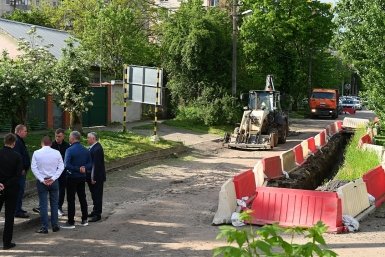 Сразу на двух улицах Краснодара ускоряют стройку ливневой канализации Андрей Зубов