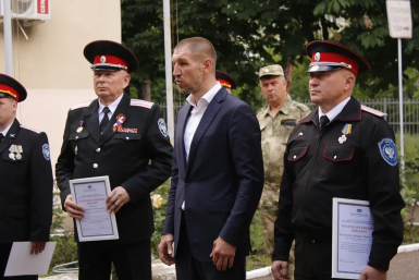 Дмитрий Пирог встретился с кадетами Кубанского казачьего корпуса имени Бабыча Андрей Веригин