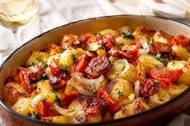 Вместо надоевшей жареной готовим картофель по-лиссабонски: вкуснятина с румяной корочкой прямиком из Португалии