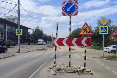 Строительство ливнёвки на улице Почтово Администрация Краснодара