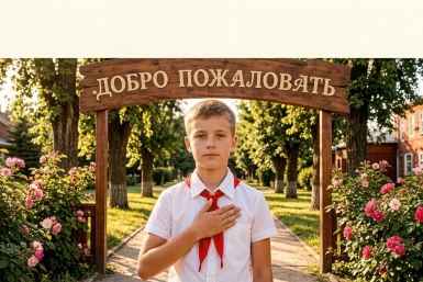 Пионерский лагерь Создано при помощи ИИ