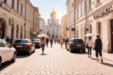 Это город, в котором стоит просто немного замедлиться и посмотреть по сторонам Нейросети