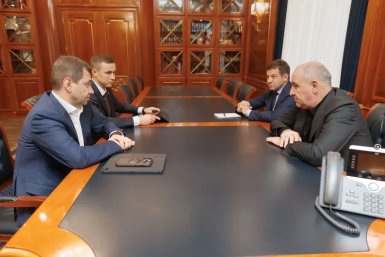 Анатолий Песенников представил Главе Республики нового управляющего Карачаево-Черкесским отделением Сбербанка Пресс-служба Сбера