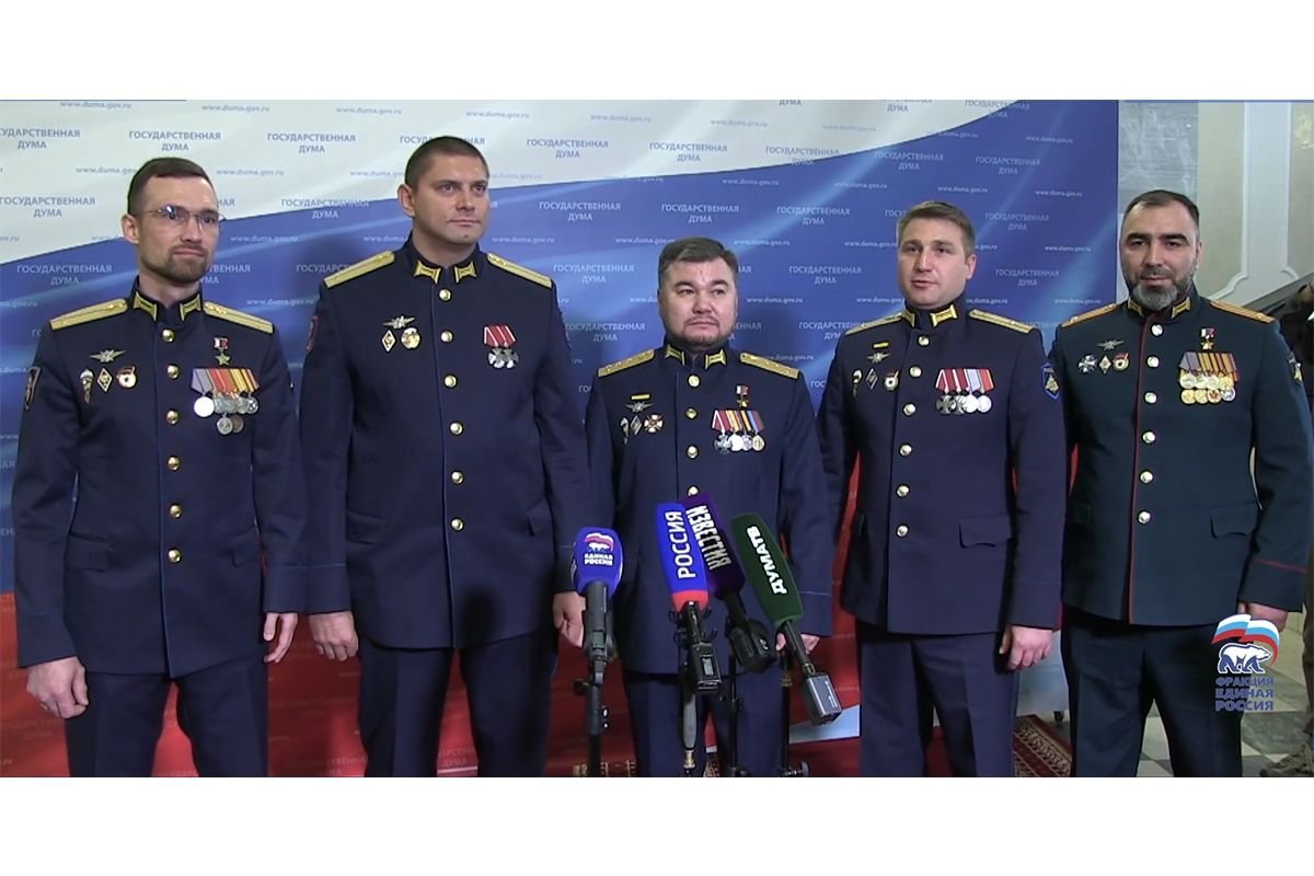 Герои СВО в Госдуме
