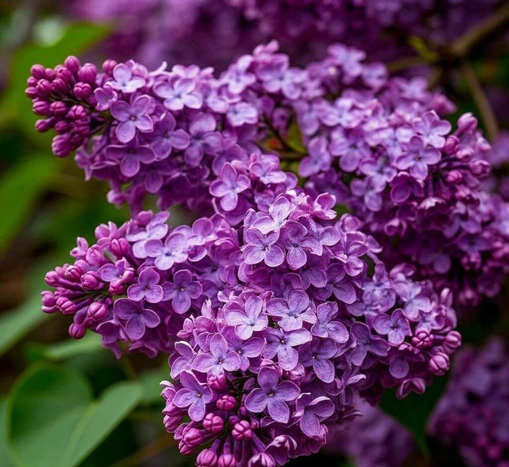 Нельзя срывать ветки сирени в городских парках Нейросети