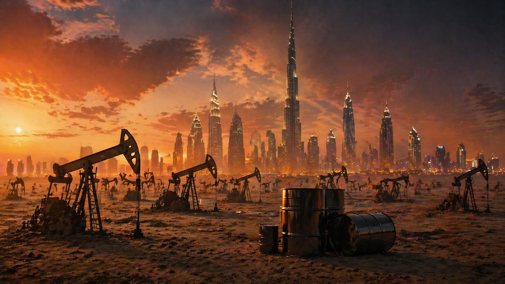 ОАЭ будут наращивать добычу нефти Создано ИИ